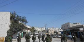 صور: الاجهزة الامنية تنفذ نشاطا امنيا في المنطقة المسماة "h2" جنوب الخليل