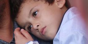 الطفل أحمد دوابشة في أول أيام الدراسة، وهو الناجي الوحيد من المحرقة التي استهدفت عائلته من قبل المستوطنين