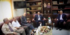 محافظ طولكرم عصام ابو بكر يستقبل وزير النقل والمواصلات‎