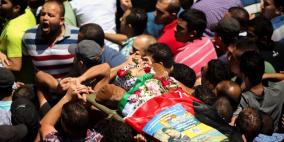 مخيم قلنديا يزف شهيد ليلة القدر