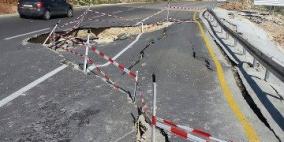 المحافظ طوباسي يطالب وزارة الاشغال العامة و الاسكان بضرورة اصلاح طريق الباذان