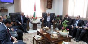 محافظ قلقيلية يطلع رئيس ديوان الرقابة المالية على واقع المحافظة