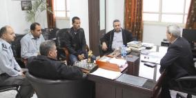 قلقيلية: المحافظ يزور مؤسسات المحافظة ويطلع على احتياجاتها وسير العمل فيها