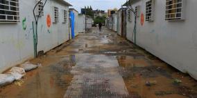 بالصور.. كرفانات الايواء بغزة في مهب الريح