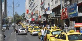 اضراب المركبات العمومية في الخليل