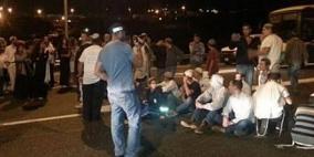 احتشاد اعداد من المستوطنين شرق بيت لحم