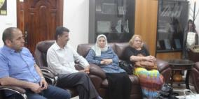 رئيس بلدية قلقيلية يلتقي وفدا ممثلا عن مدينة مولهايم الالمانية