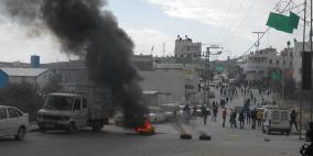 بالصور: الاحتلال يمنع مهرجان حماس واندلاع مواجهات عنيفة بالخليل