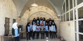 بنات الإبراهيمين الأساسية تقوم بجولة في معالم جنين التاريخية
