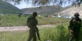 ناشطون يزرعون اشتال زيتون في اراضي الولجة المهددة بالسلب