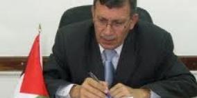 الفتياني يدين قرار اسرائيل بمصادرة 140 الف دونم شمال البحر الميت