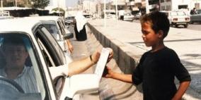 ضبط 18 طفلا خلال حملة لشبكة حماية الطفولة في أسواق جنين