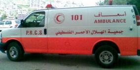 إصابة خمسة مواطنين بانقلاب مركبة جنوب جنين