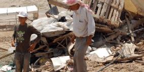 الاحتلال يهدم مساكن للرعاة شرق طوباس