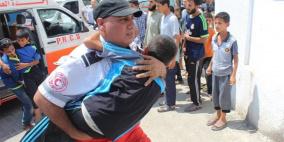 بالصور.. 4 شهداء وعدة اصابات بانفجار كبير في رفح