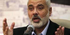 هنية: تركيا تبرعت ببناء 20 برج في غزة