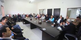 دار محافظة قلقيلية تتبرع بيوم عمل من رواتب موظفيها لبناء مركز خالد الحسن