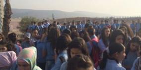 حملة إغاثة اللاجئين السوريين..تطلقها ثانوية " ابن رشد " في كفركنا