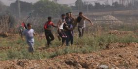 خمس إصابات برصاص الاحتلال شرق مخيم البريج