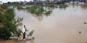 امطار قطاع غزة تزيد همومه