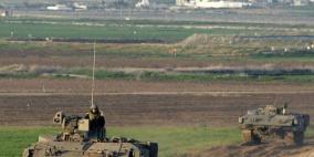 اطلاق نار وأعمال تجريف شرق خانيونس