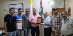 حركة فتح تكرم راعي كنيسة اللاتين في الزبابدة