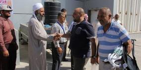 صور.. وصول الفوج الأول من حجاج المكرمة السعودية لغزة