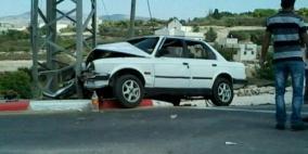 ثلاث إصابات في حادث سير جنوب جنين