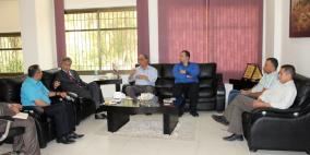 نقابة المهندسين فرع طولكرم تبحث آفاق التعاون مع رئيس جامعة  خضوري