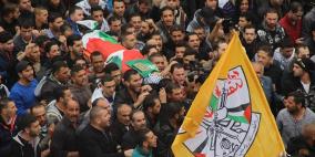 بالصور: الآلاف يشيعون الشهيد ابراهيم اسكافي بالخليل