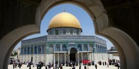 300 مصل من غزة يغادرون للصلاة بالاقصى