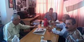 النضال الشعبي بطولكرم تلتقي اتحاد المعلمين ومبادرة " طوّلت " الشبابية