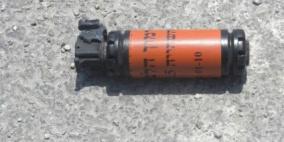 الشرطة تتلف 8 قتابل صوتية من مخلفات الاحتلال في جنين