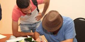 الشاعر مهيب البرغوثي يطلق  ديوانه "مختبر الموت "في متحف درويش