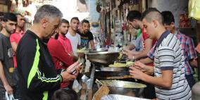 أجواء مدينة نابلس في اليوم السابع من رمضان