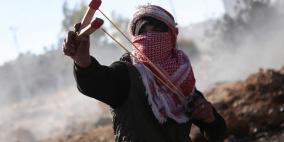 مواجهات على المدخل الشمالي لمدينة البيرة