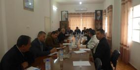 الشرطة ومديرية النقل والمواصلات ونقابة أصحاب مدارس السياقة يعقدون ورشة عمل في جنين