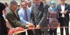 افتتاح محطة التنقية للمياه العادمة في جامعة خضوري