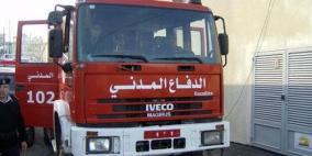 ثلاث إصابات بنيها طفلان في حريق منزل جنوب جنين