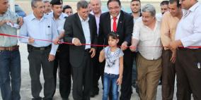 افتتاح مشروع مياه مخيم عقبة جبر للاجئين في محافظة أريحا