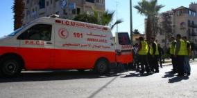 اصابة أربع مواطنين في حادث سير بالخليل