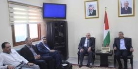 قلقيلية: المحافظ يلتقي وكيل وزارة الداخلية ويطلعه على واقع المحافظة