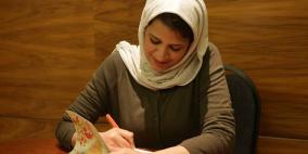 الروائية الكويتية بثينة العيسى في ضيافة متحف محمود درويش