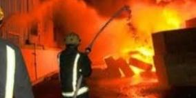 نفوق 10 آلاف طير في حريق بركس ببيت لحم