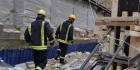 ثلاثة إصابات في حادث إنهيار سقف مبنى في جنين