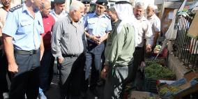 حملة لإزالة البسطات والتعديات في سوق بيت لحم القديم