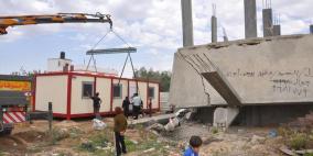 عُمان ترسل كرفانات لايواء عائلات دمر الاحتلال منازلها في غزة