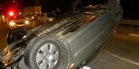 5 إصابات بينهم حالة خطيرة بحادثي سير بأريحا