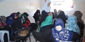 "خدمات الطفولة" تنظم ورشة تثقيفية للنساء