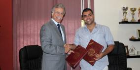 جامعة خضوري تجدد توقيع مذكرة التفاهم والشراكة مع منتدى شارك الشبابي